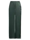 Cami Nyc Bleecker Stripe Silk Pants In Green
