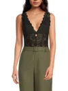 Cami Nyc Carlotta Bodysuit In Black In Black