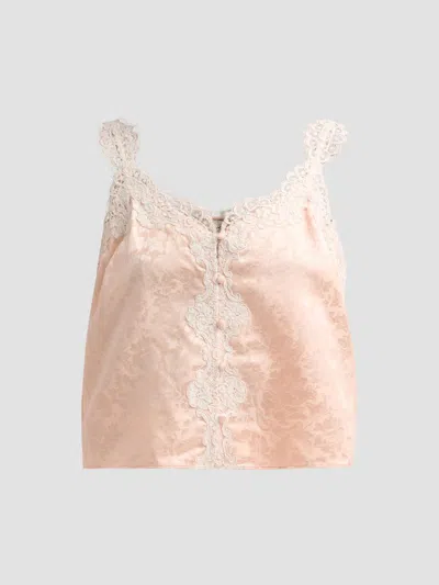 Cami Nyc Women's Collins Lace Trim Satin Camisole In Pink