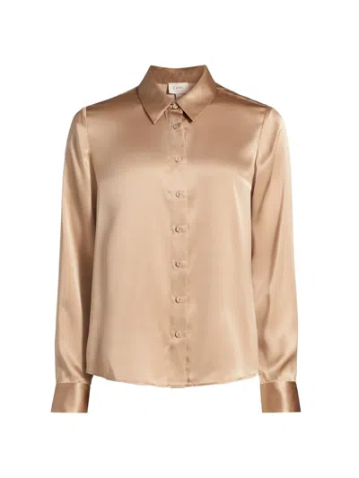 Cami Nyc Women's Crosby Silk Blouse In Brown