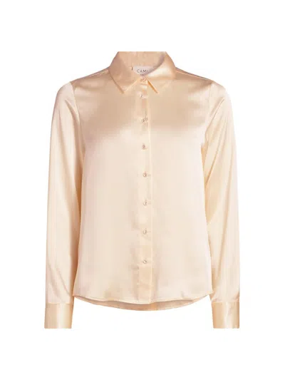 Cami Nyc Women's Crosby Silk Blouse In Gray