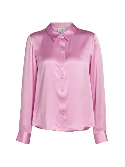 Cami Nyc Women's Crosby Silk Blouse In Pink