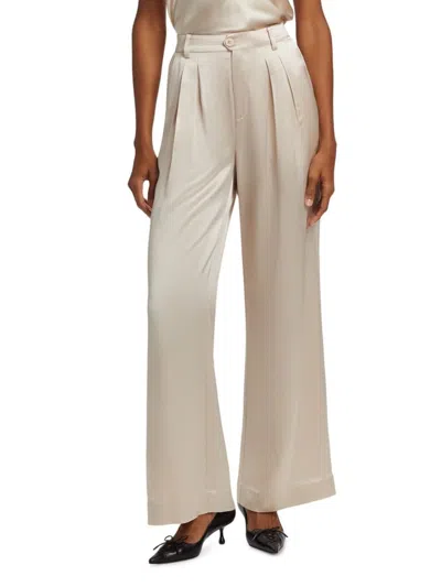 Cami Nyc Women's Davina Wide-leg Trousers In Cannoli