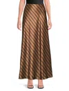 Cami Nyc Women's Diagonal Stripe Maxi Skirt In Multi