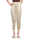 Cami Nyc Women's Elsie Silk Blend Joggers In Cannoli