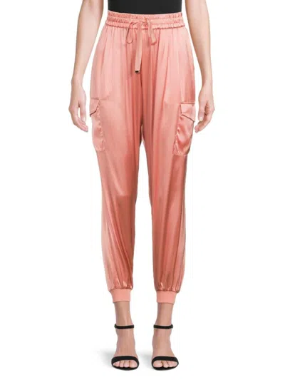 Cami Nyc Women's Elsie Silk Blend Joggers In Pink