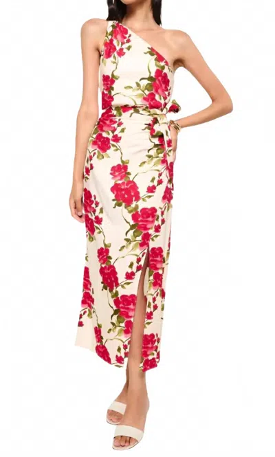 Cami Nyc Women's Nanu One Shoulder Midi Dress In Multi