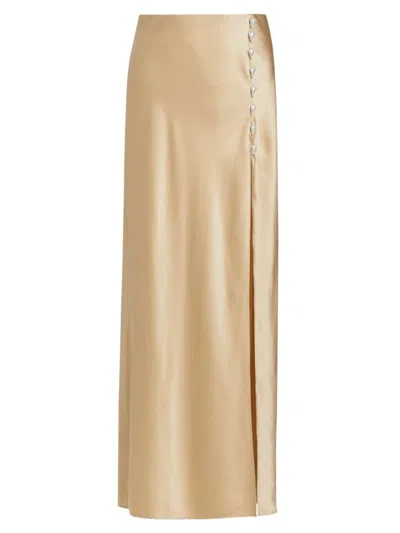 Cami Nyc Women's Nolee Silk-blend Maxi Skirt In Neutral