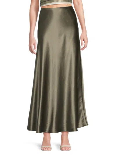 Cami Nyc Women's Prue A-line Maxi Skirt In Basil