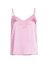 Cami Nyc Rivera Lace Trim Camisole In Fondant