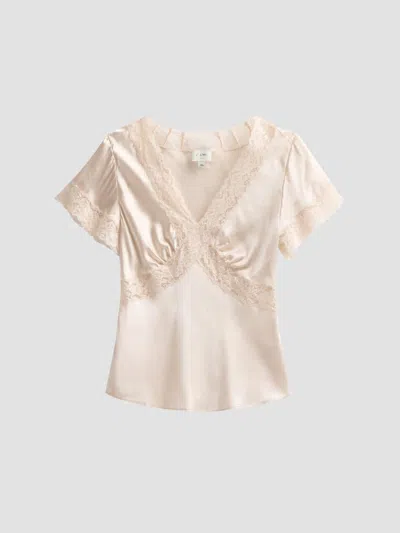 Cami Nyc Romola Silk Top In Purple