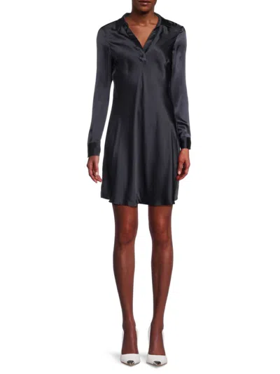 Cami Nyc Women's Toulouse Silk Minidress In Navy