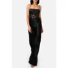 CAMI NYC CAMI NYC ZELDA LACE PANEL SATIN GOWN