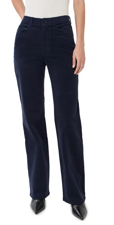 Cami Nyc Zenobia Corduroy Pants Navy In Blue