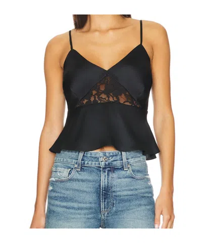 Cami Sleeveless Shirt In Black
