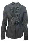 Camicetta Snob Shirts Black In Nero Neri E Grigi