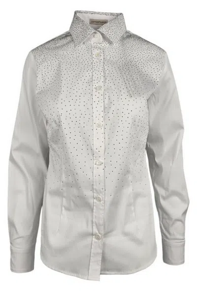 Camicetta Snob Shirts White In Bianco Chiari E Naturali