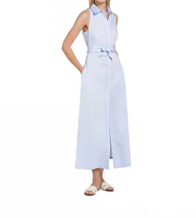 Camicettasnob Principio Maxi Dress In Blue