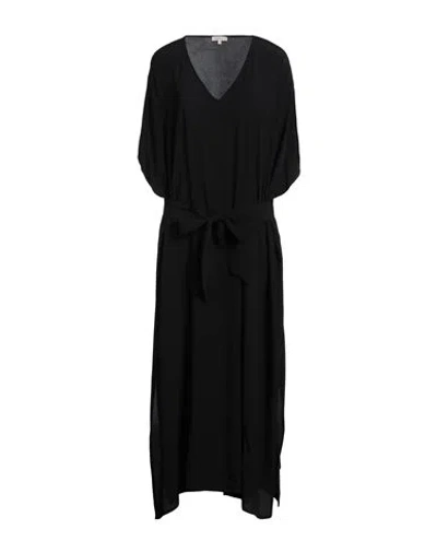 Camicettasnob Woman Maxi Dress Black Size 10 Viscose