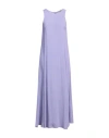 Camicettasnob Woman Maxi Dress Lilac Size 10 Viscose In Purple