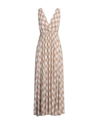 Camicettasnob Woman Maxi Dress White Size 10 Viscose