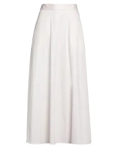 Camicettasnob Woman Maxi Skirt Light Pink Size 12 Cotton