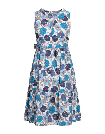 Camicettasnob Midi Dresses In Blue