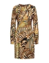 Camicettasnob Woman Midi Dress Marigold Size 12 Viscose, Elastane In Yellow