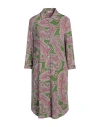 Camicettasnob Woman Midi Dress Military Green Size 6 Viscose, Elastane