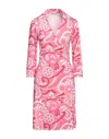 Camicettasnob Midi Dresses In Pink
