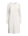 Camicettasnob Woman Mini Dress Beige Size 6 Polyester, Rayon, Elastane In Beige