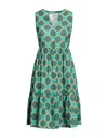 Camicettasnob Short Dresses In Green