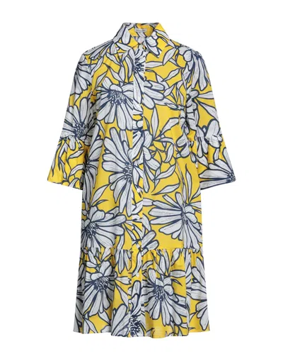 Camicettasnob Short Dresses In Yellow