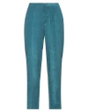 Camicettasnob Woman Pants Deep Teal Size 4 Polyester, Polyamide, Elastane In Green
