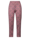Camicettasnob Woman Pants Garnet Size 6 Viscose, Polyester, Elastane In Red