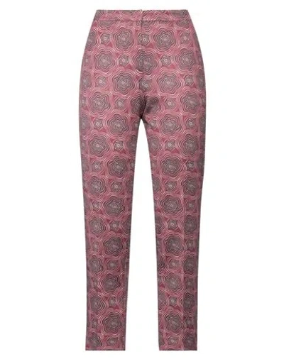 Camicettasnob Woman Pants Garnet Size 6 Viscose, Polyester, Elastane In Red