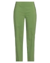 Camicettasnob Woman Pants Green Size 6 Cotton, Polyester, Elastane