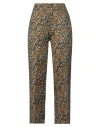 Camicettasnob Woman Pants Green Size 6 Viscose, Polyester, Elastane In Green