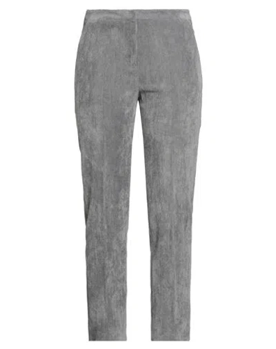 Camicettasnob Woman Pants Grey Size 6 Polyester, Polyamide, Elastane In Gray