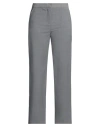 Camicettasnob Woman Pants Grey Size 6 Wool, Polyester, Elastane In Gray