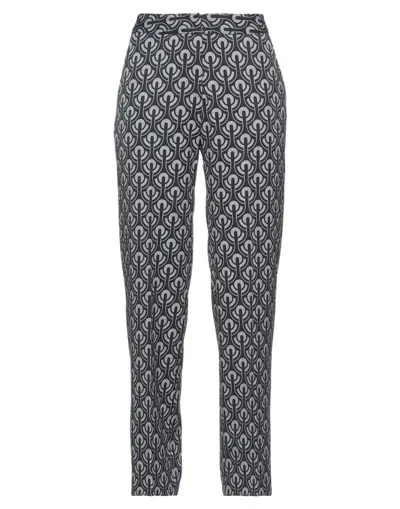 Camicettasnob Woman Pants Grey Size 8 Polyester, Viscose, Elastane