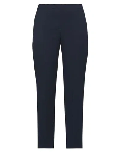 Camicettasnob Woman Pants Midnight Blue Size 8 Polyester, Rayon, Elastane