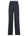 Camicettasnob Woman Pants Midnight Blue Size 8 Wool, Polyester, Elastane In Blue