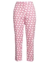 Camicettasnob Woman Pants Pink Size 8 Cotton, Elastane