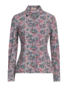 Camicettasnob Woman Shirt Antique Rose Size 8 Polyamide, Elastane In Pink