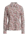 Camicettasnob Woman Shirt Beige Size 6 Polyamide, Elastane