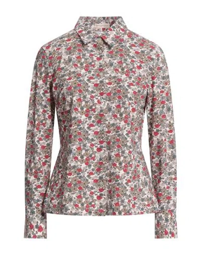 Camicettasnob Woman Shirt Beige Size 6 Polyamide, Elastane In Beige