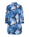 Camicettasnob Woman Shirt Blue Size 12 Cotton In Blue