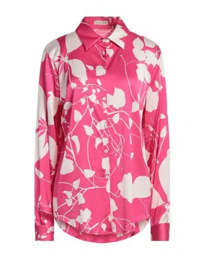Camicettasnob Woman Shirt Fuchsia Size 10 Viscose, Elastane In Pink