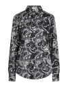 Camicettasnob Woman Shirt Lead Size 10 Viscose, Silk, Elastane In Grey
